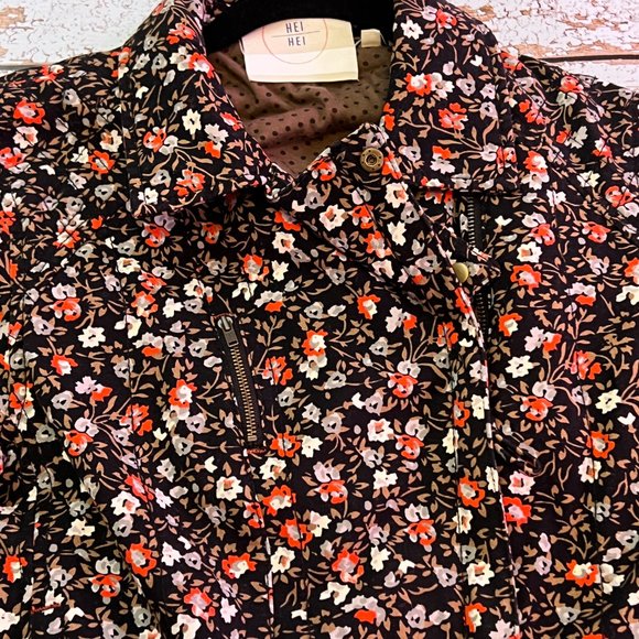 Hei Hei Cotton Moto Zip Jacket - Picture 7 of 9